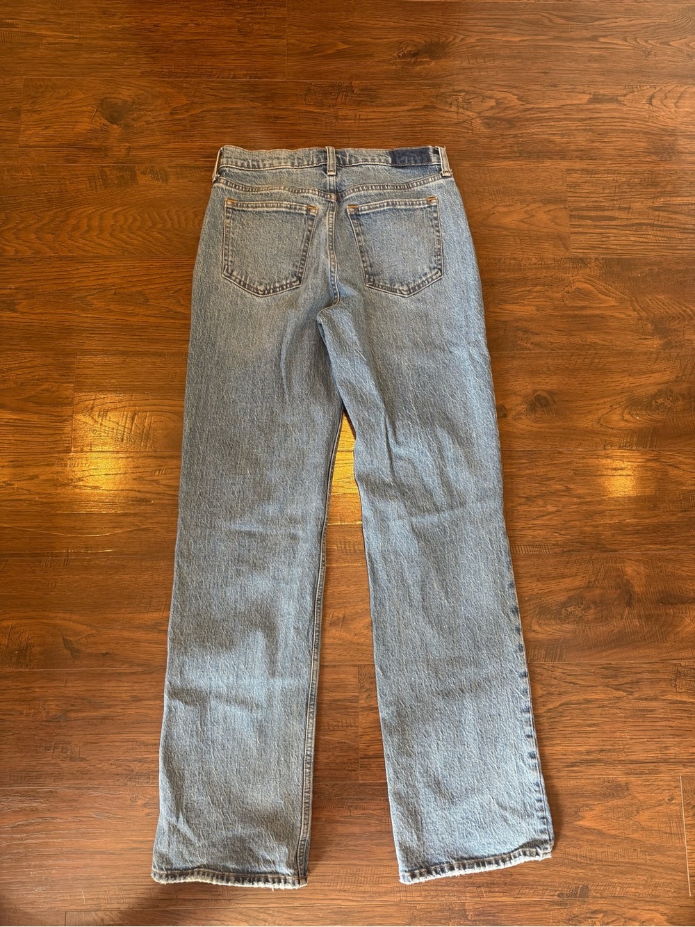 Abercrombie & Fitch Baggy Low Rise size 0 Long - Picture 3 of 3
